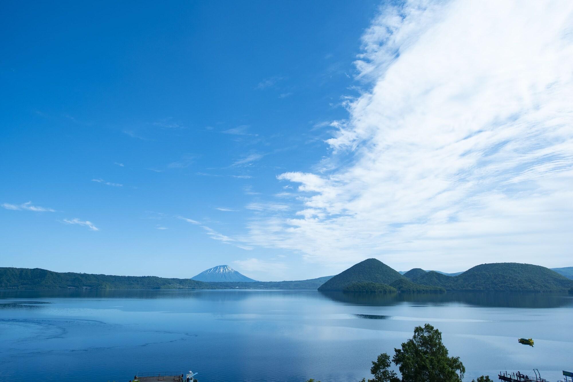 Toyako Manseikaku Hotel Lakeside Terrace Esterno foto