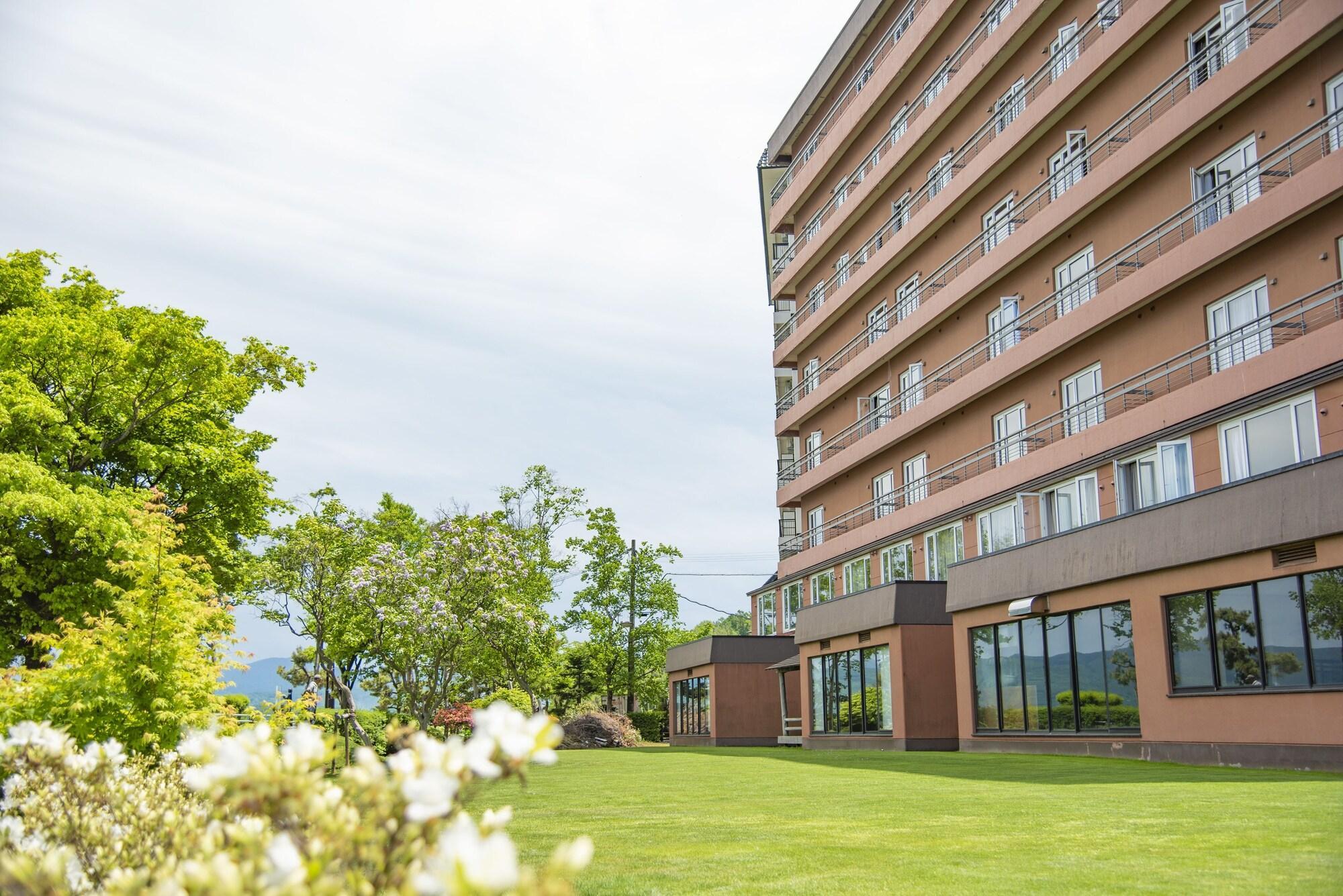 Toyako Manseikaku Hotel Lakeside Terrace Esterno foto