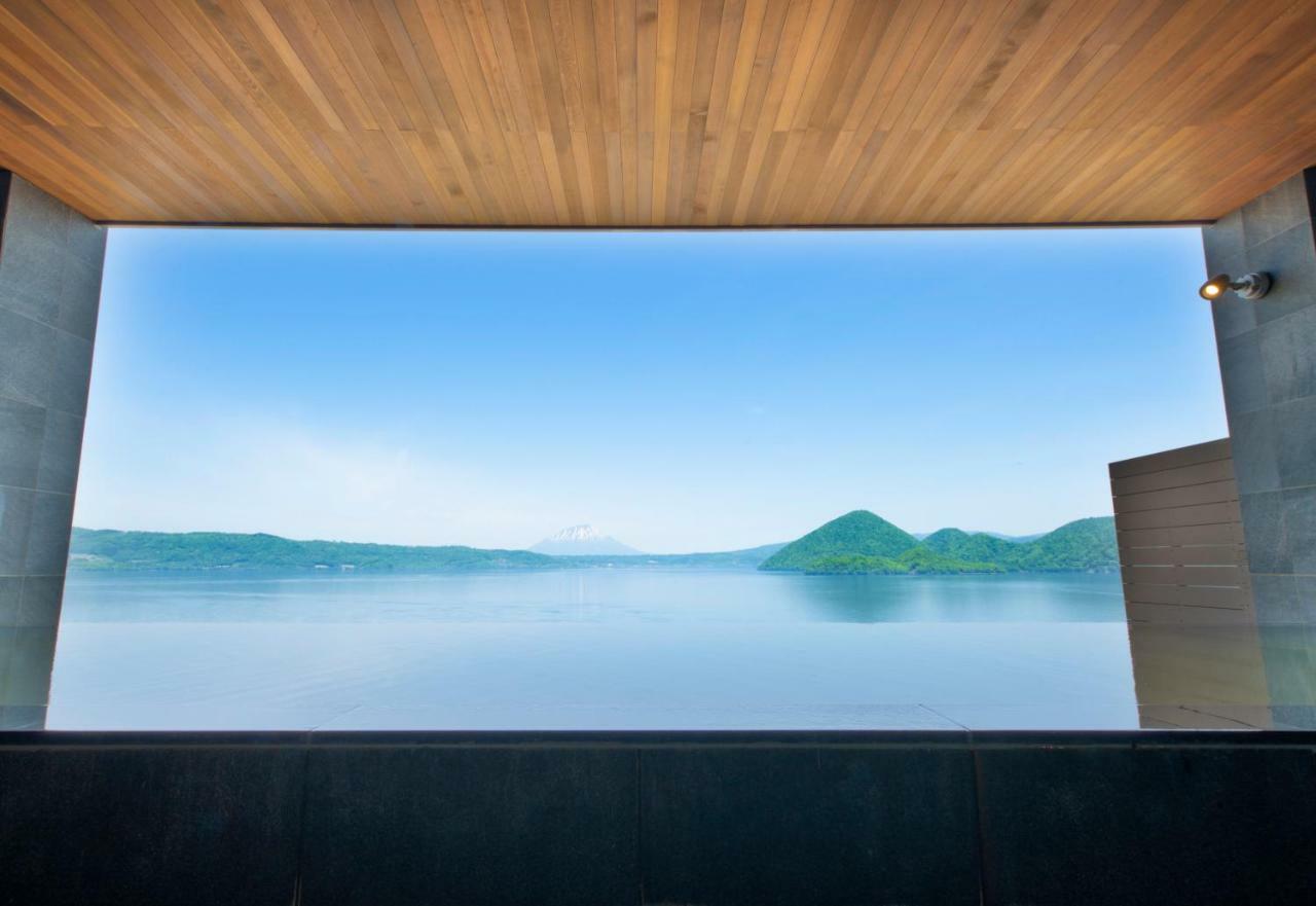 Toyako Manseikaku Hotel Lakeside Terrace Esterno foto